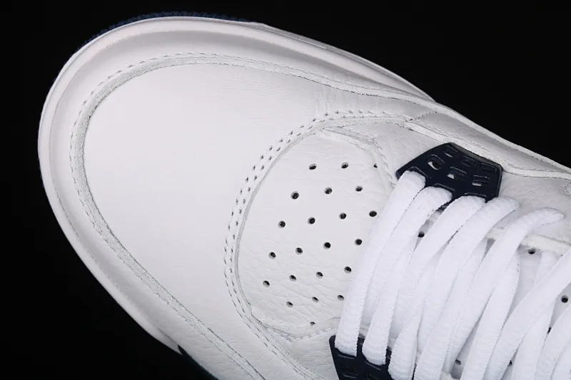 All Categories Air Jordan Jordan Series Basketball Shoes Air Jordan 4 Pure Original Air Jordan 4 Retro LS AJ4 Joe 4 Columbia Blue First Layer Basketball Shoes 314254-107